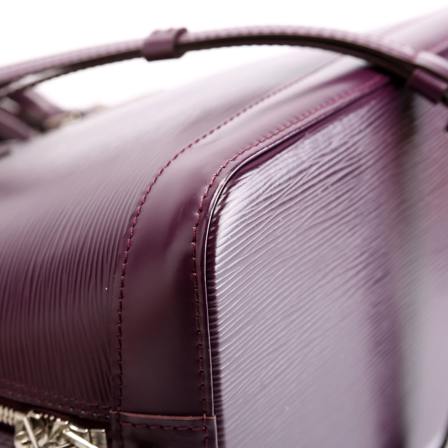 Alma With Strap Pm Epi Older Purple