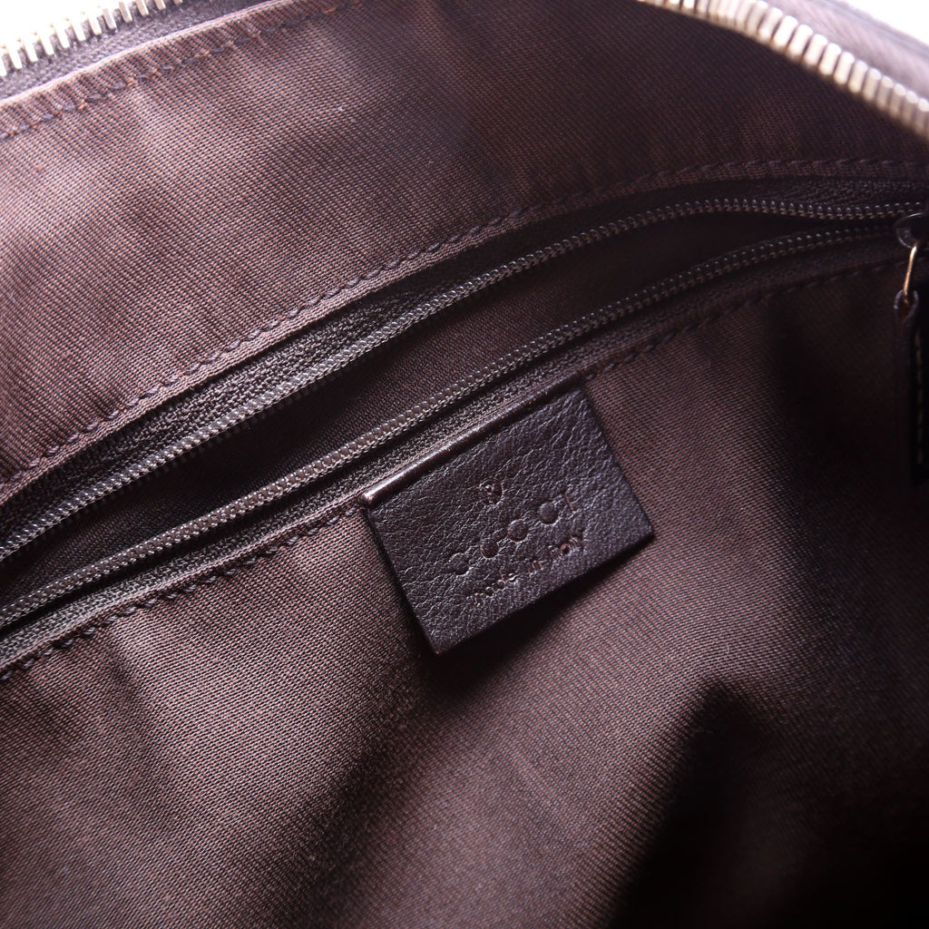 189833 GG Canvas D Ring Hobo