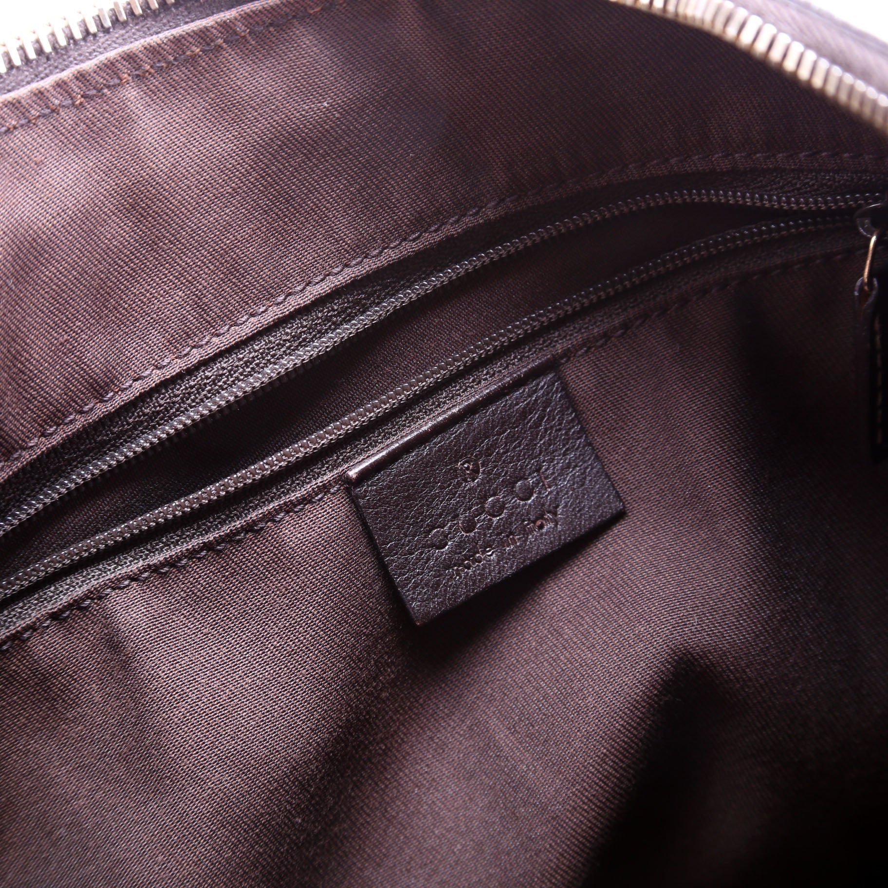 189833 GG Canvas D Ring Hobo