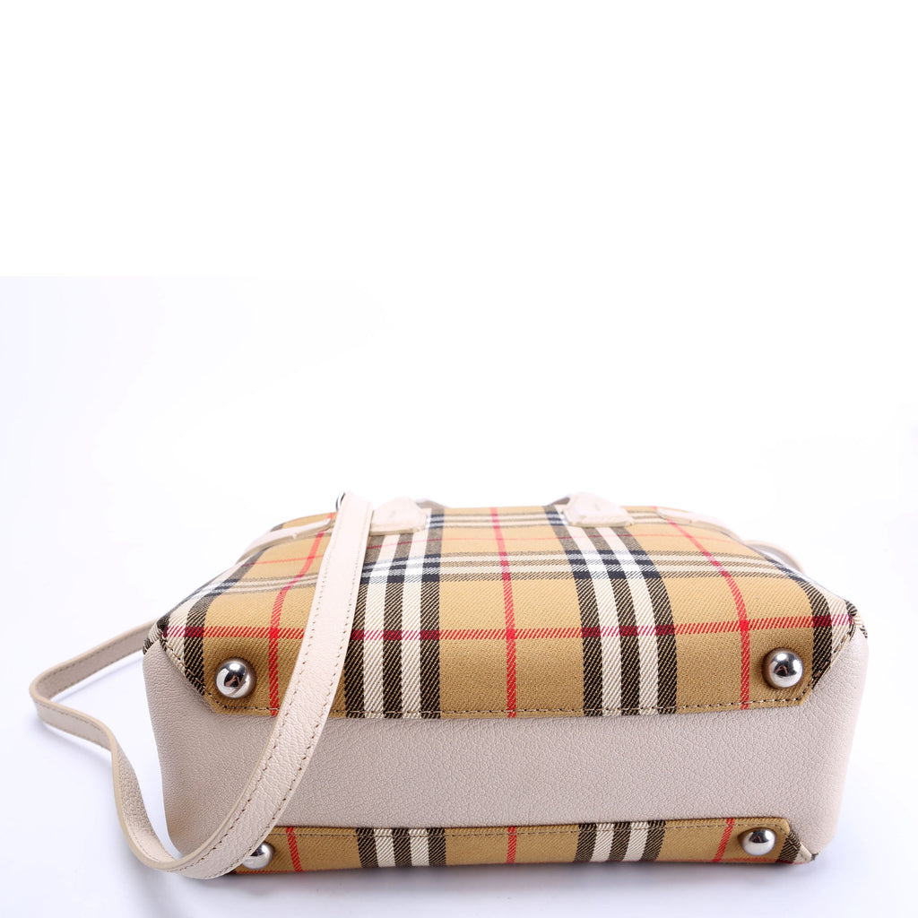 Vintage Check Small Banner Tote 4076949