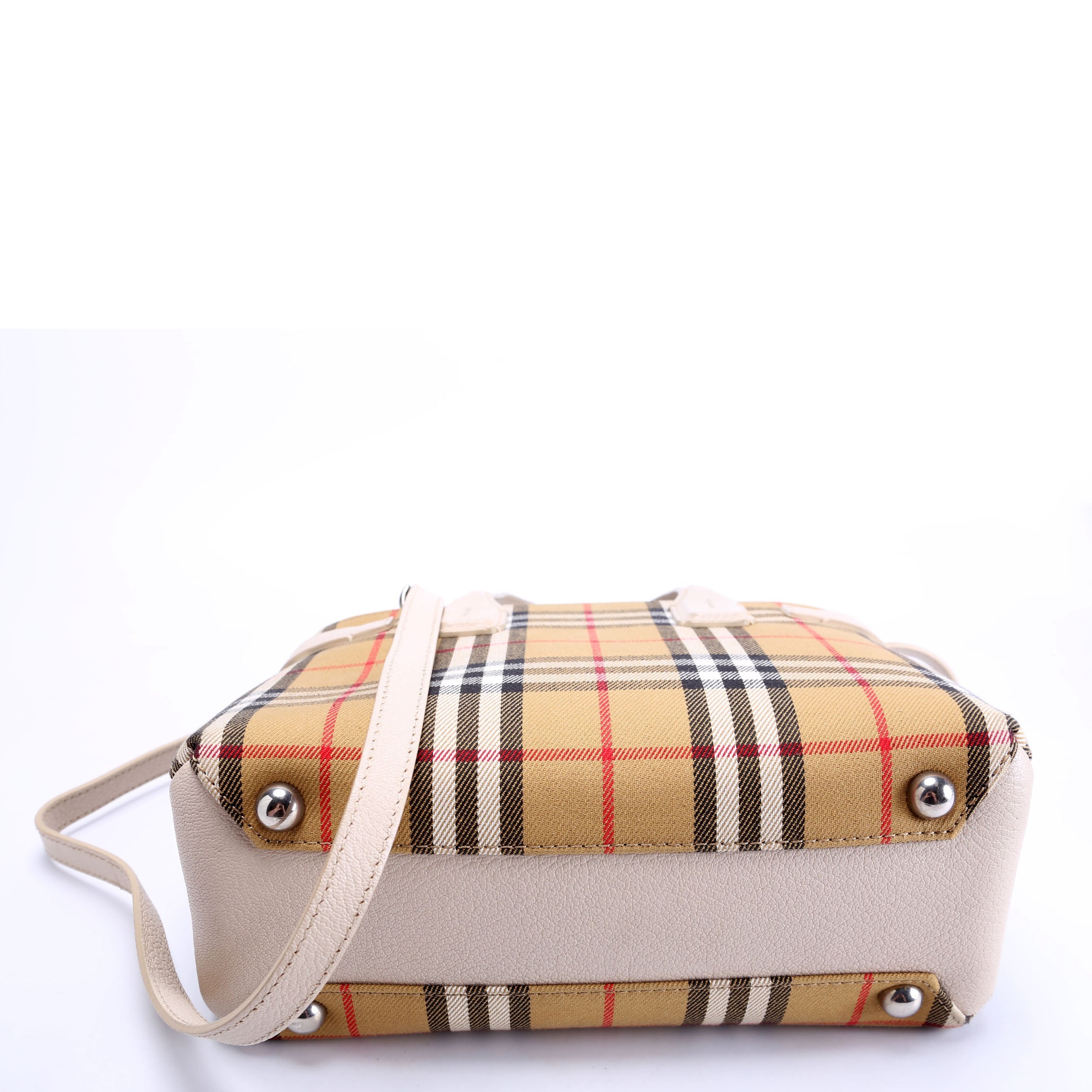 Vintage Check Small Banner Tote 4076949