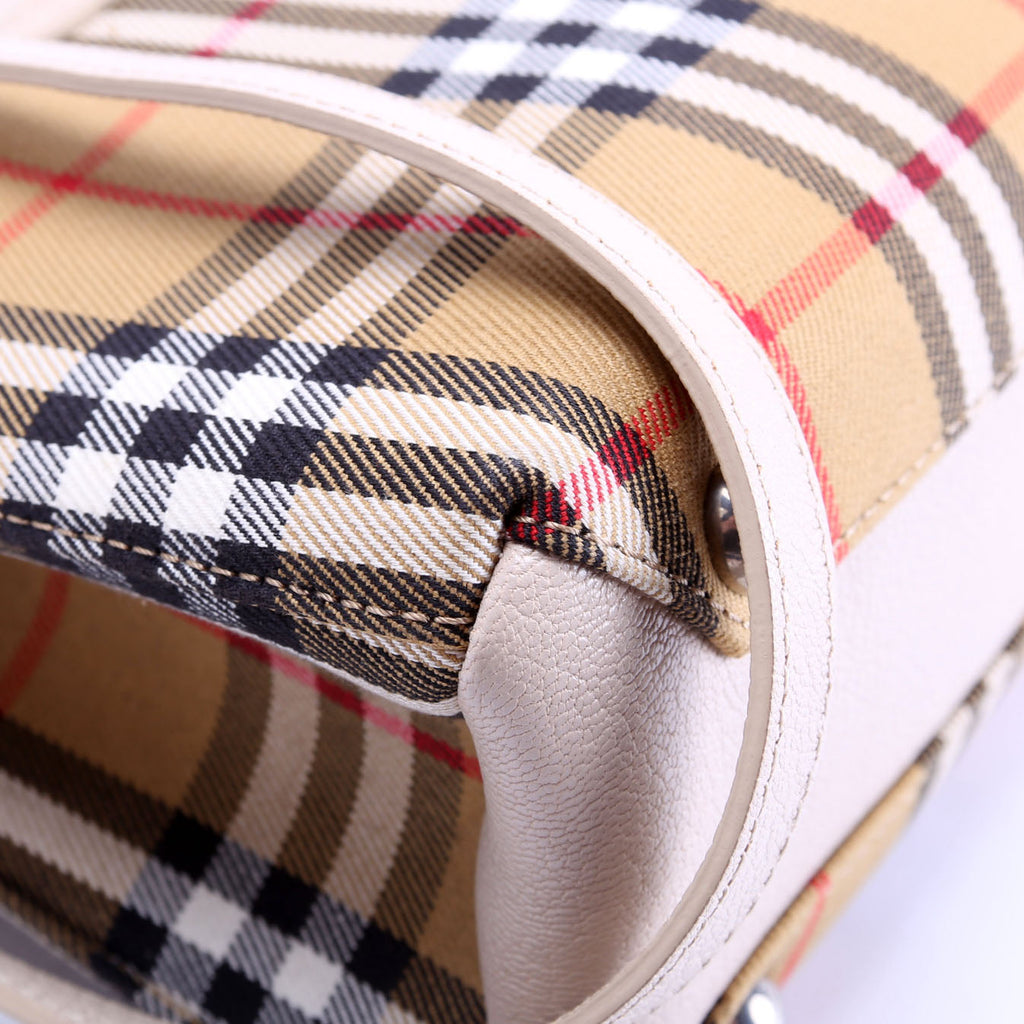 Vintage Check Small Banner Tote 4076949