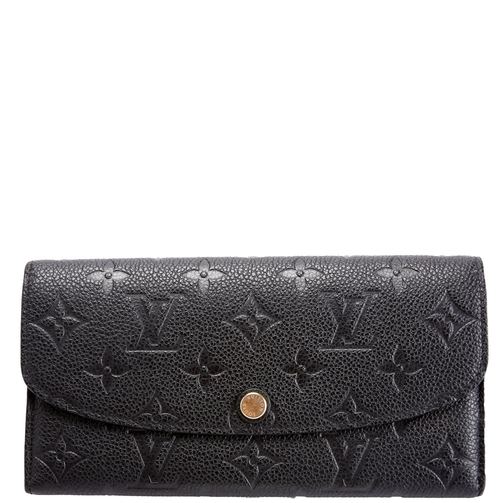 Emilie Wallet Empreinte Black