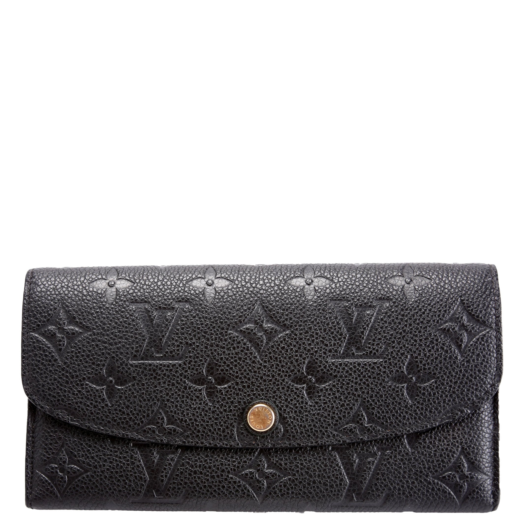 Emilie Wallet Empreinte Black
