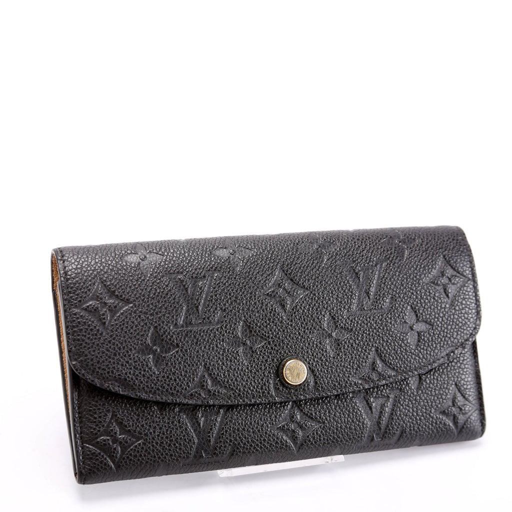 Emilie Wallet Empreinte Black