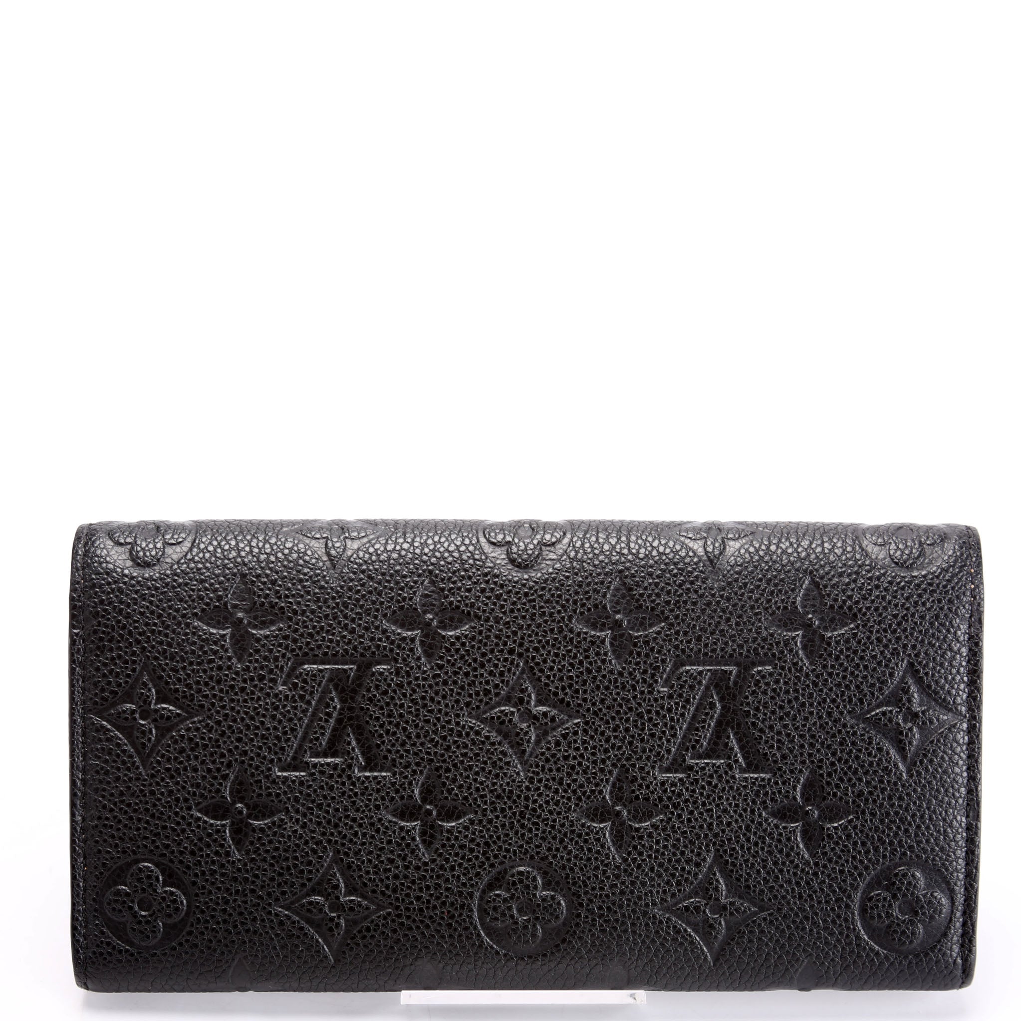 Emilie Wallet Empreinte Black