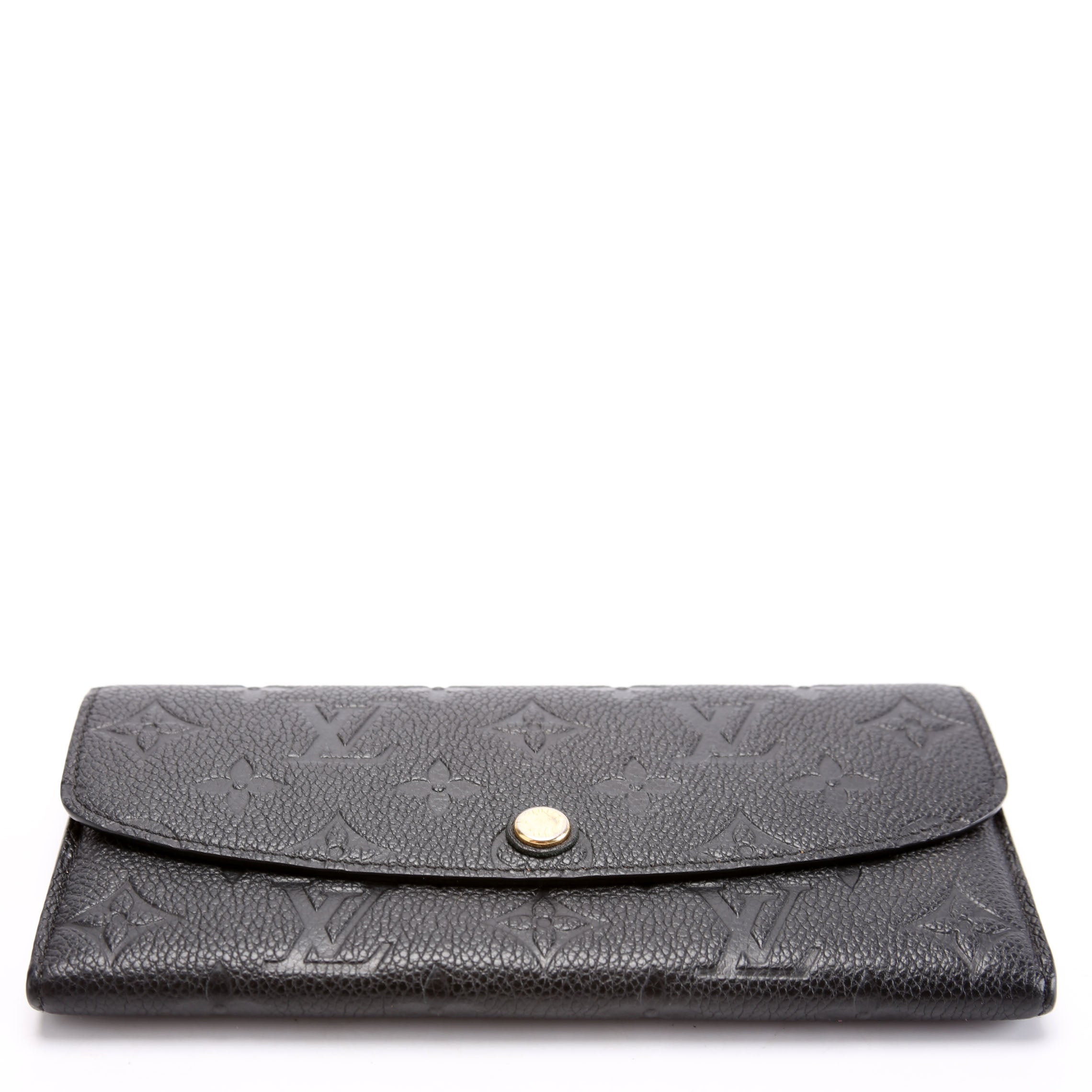 Emilie Wallet Empreinte Black