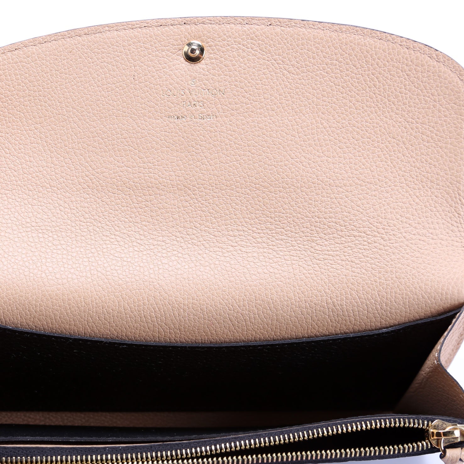 Emilie Wallet Empreinte Black
