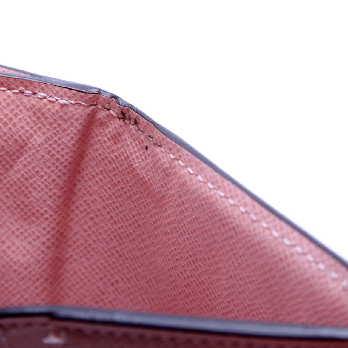 Zoe Wallet Monogram Pink