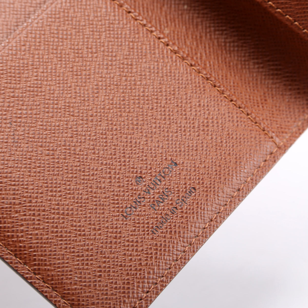 Pocket Agenda Cover Monogram