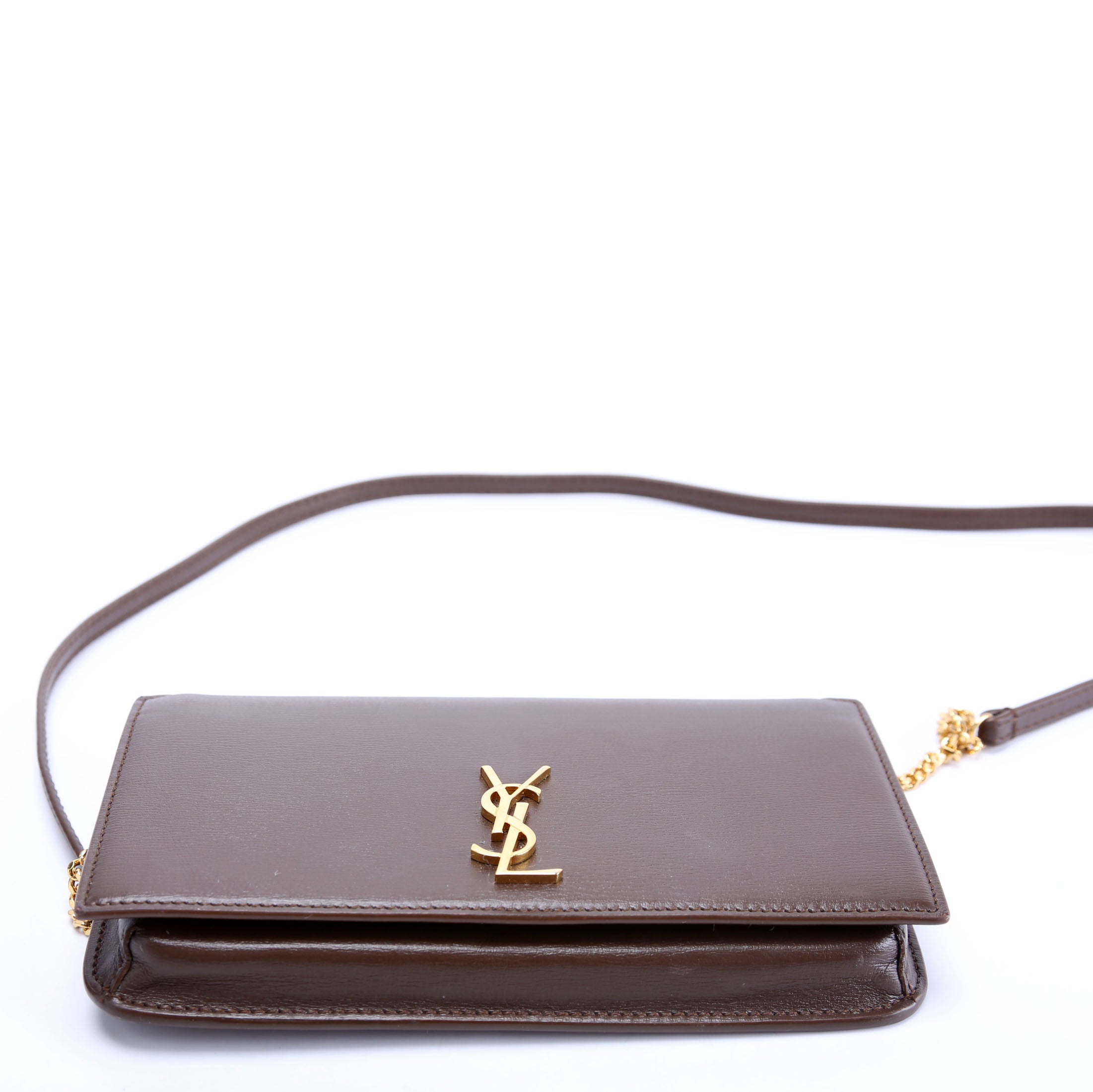 635095 Cassandra Phone Holder With Strap Brown