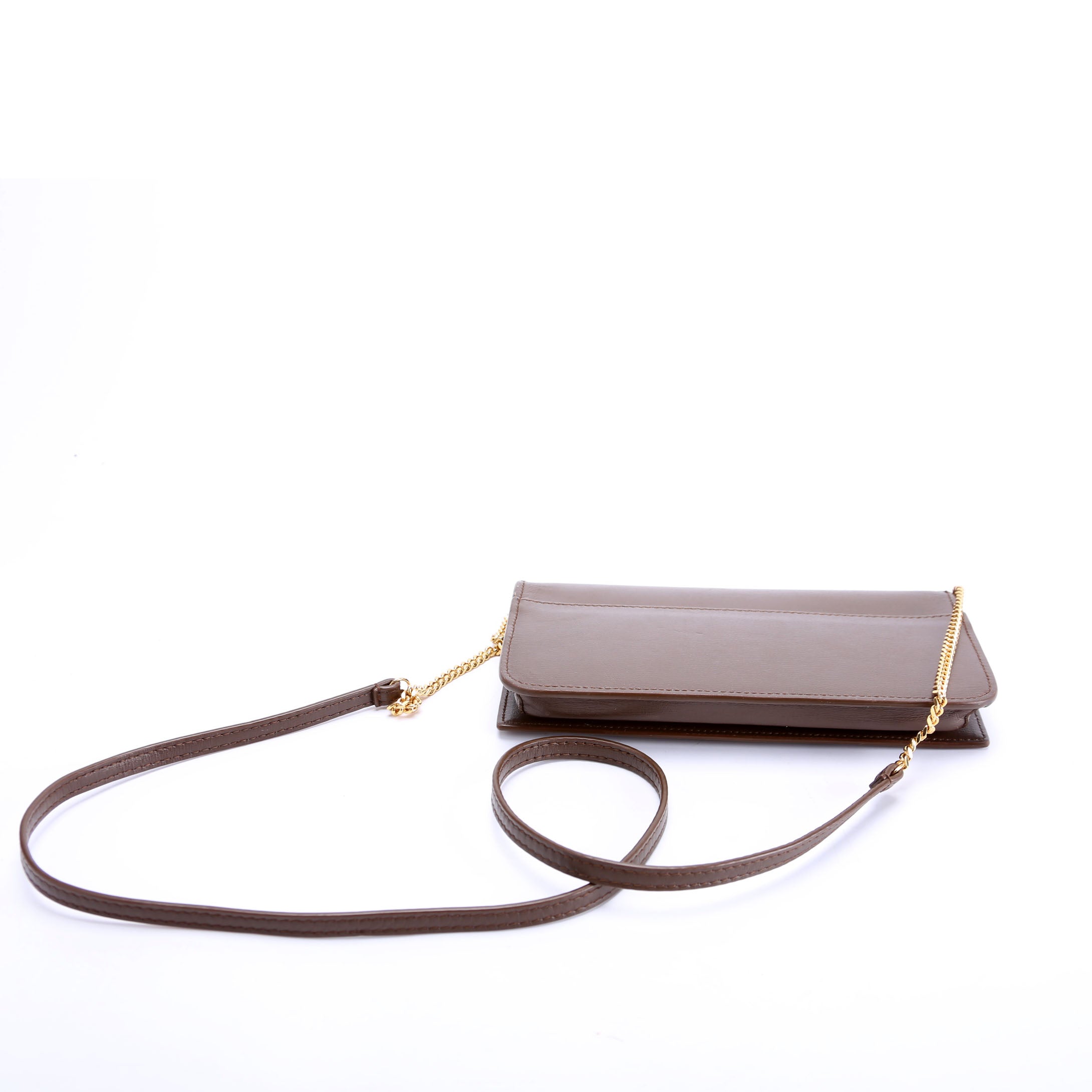 635095 Cassandra Phone Holder With Strap Brown
