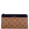 Slim Purse Reversed Monogram Black