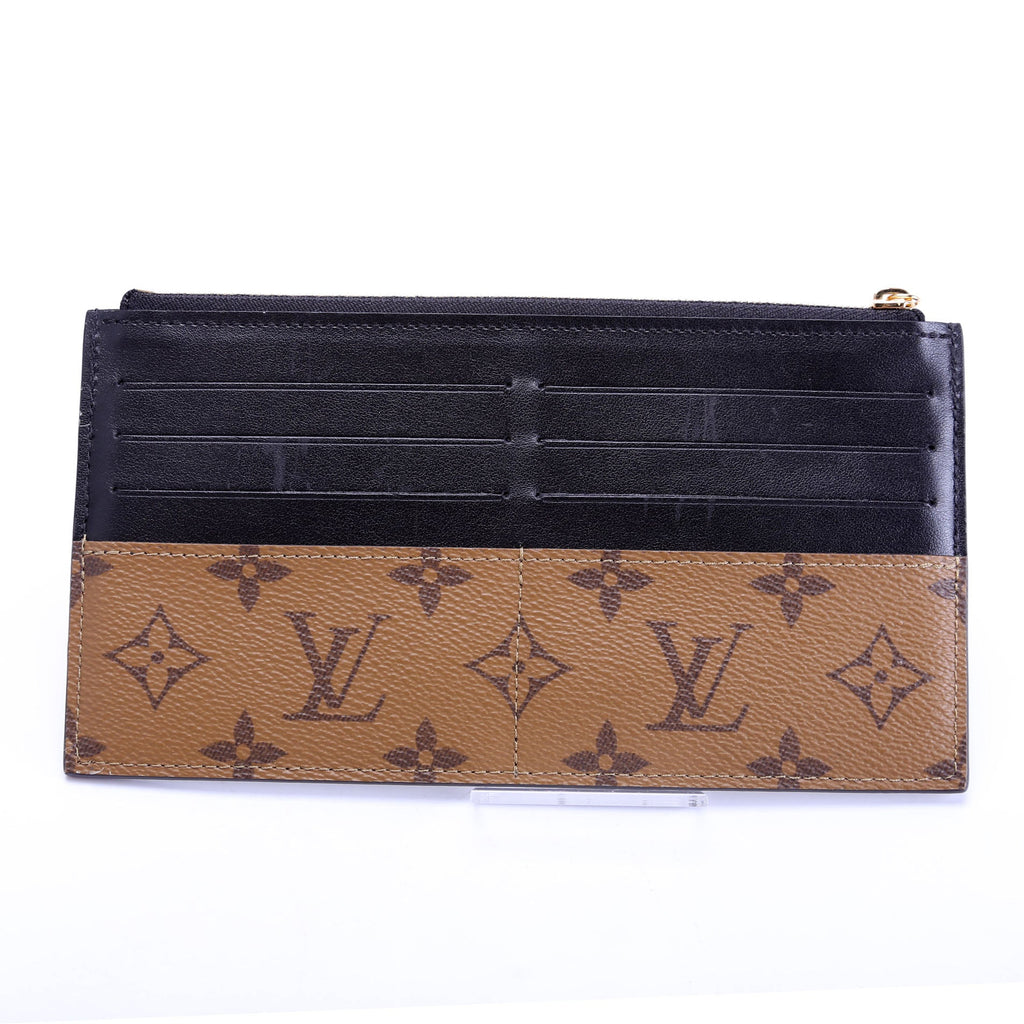 Slim Purse Reversed Monogram Black