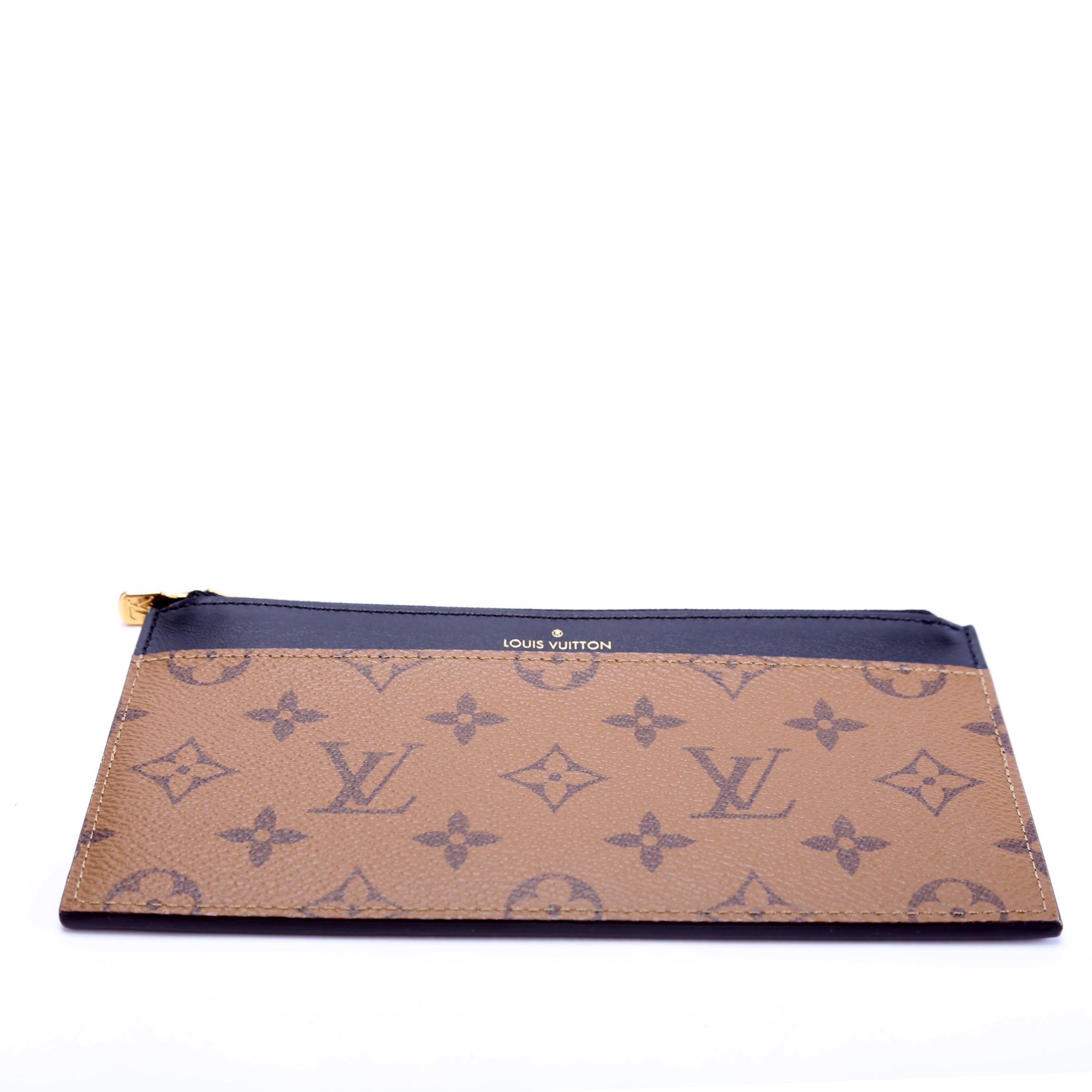 Slim Purse Reversed Monogram Black
