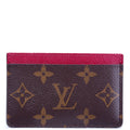 Card Holder Monogram Berry