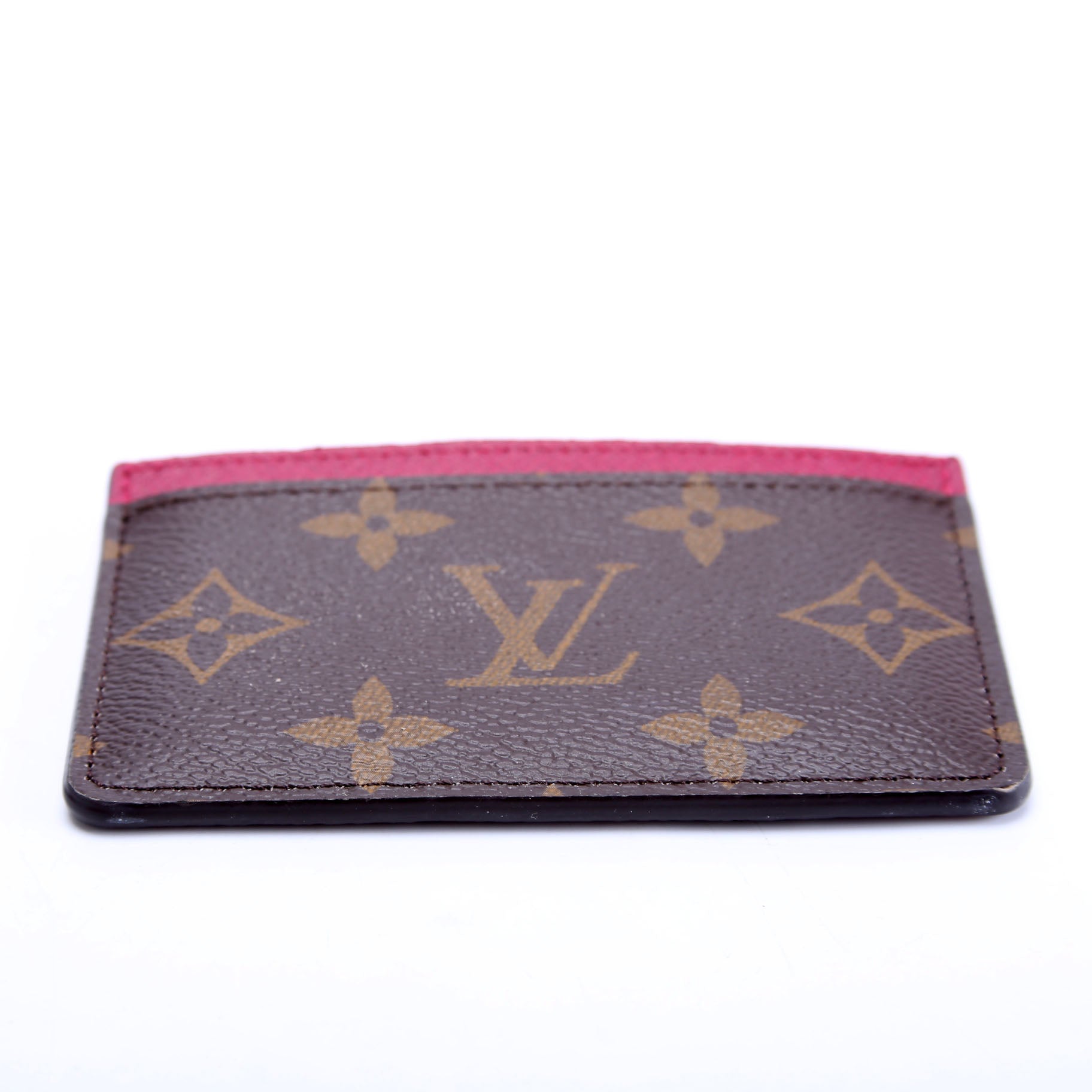 Card Holder Monogram Berry