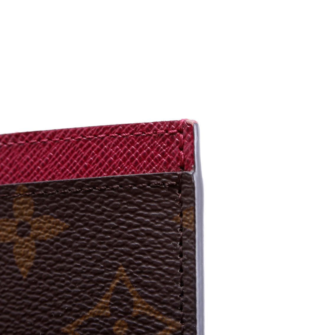 Card Holder Monogram Berry