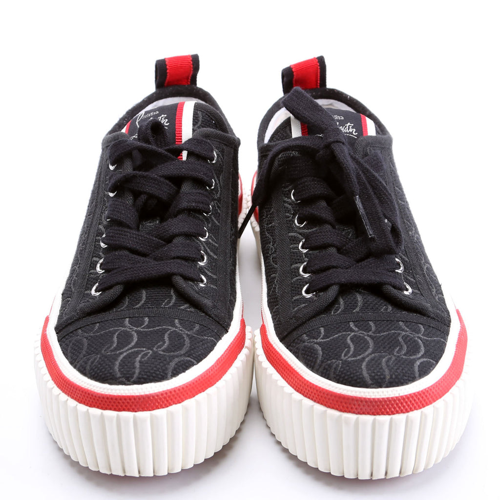 Super Pedro Platform Sneakers Size 38.5 Black