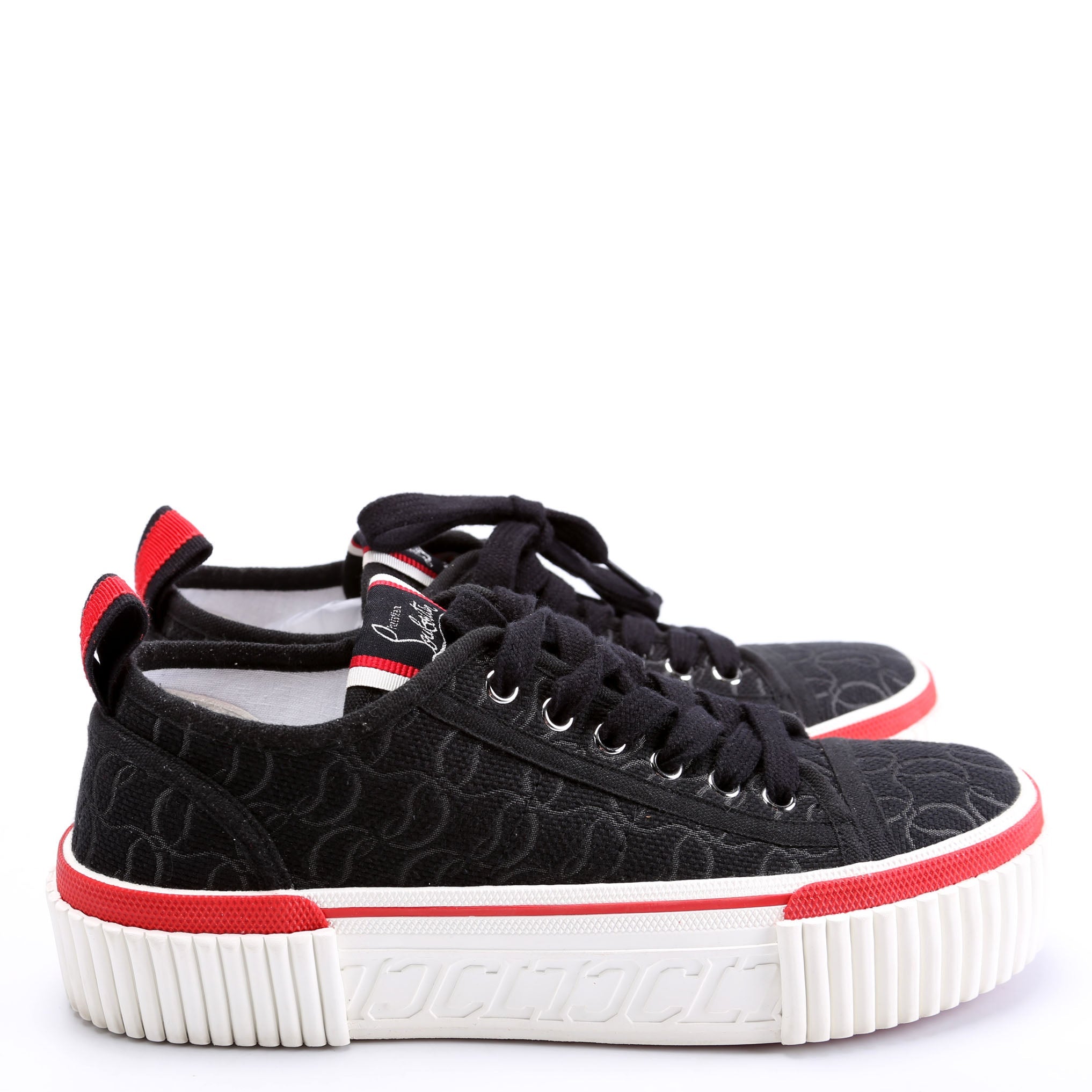 Super Pedro Platform Sneakers Size 38.5 Black