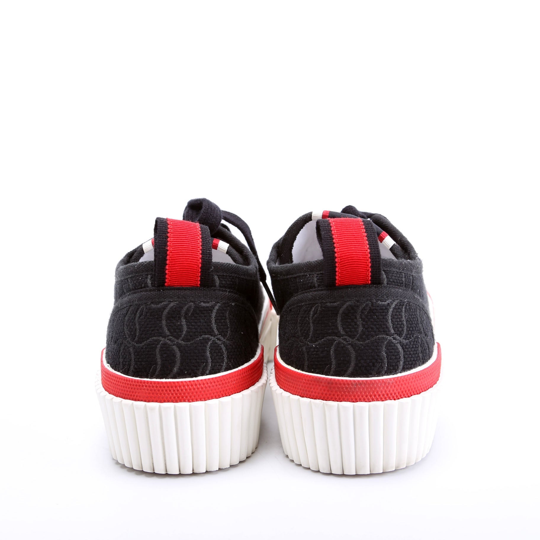 Super Pedro Platform Sneakers Size 38.5 Black