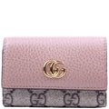 Gucci 456118 Marmont GG Supreme Key Case