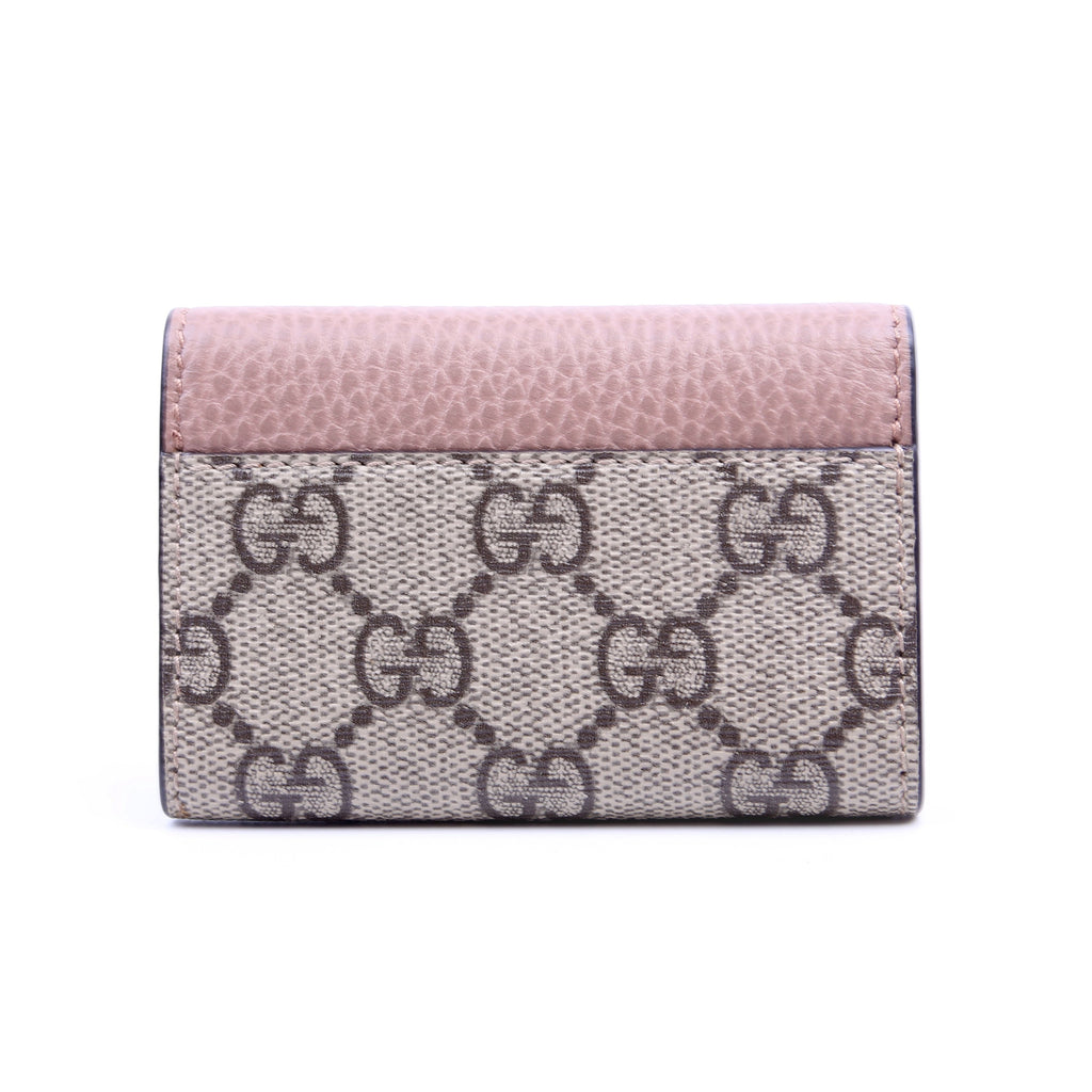 Gucci 456118 Marmont GG Supreme Key Case