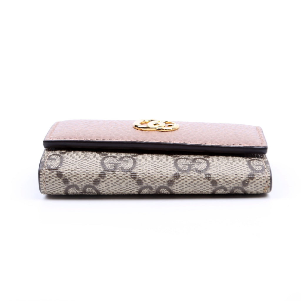 Gucci 456118 Marmont GG Supreme Key Case
