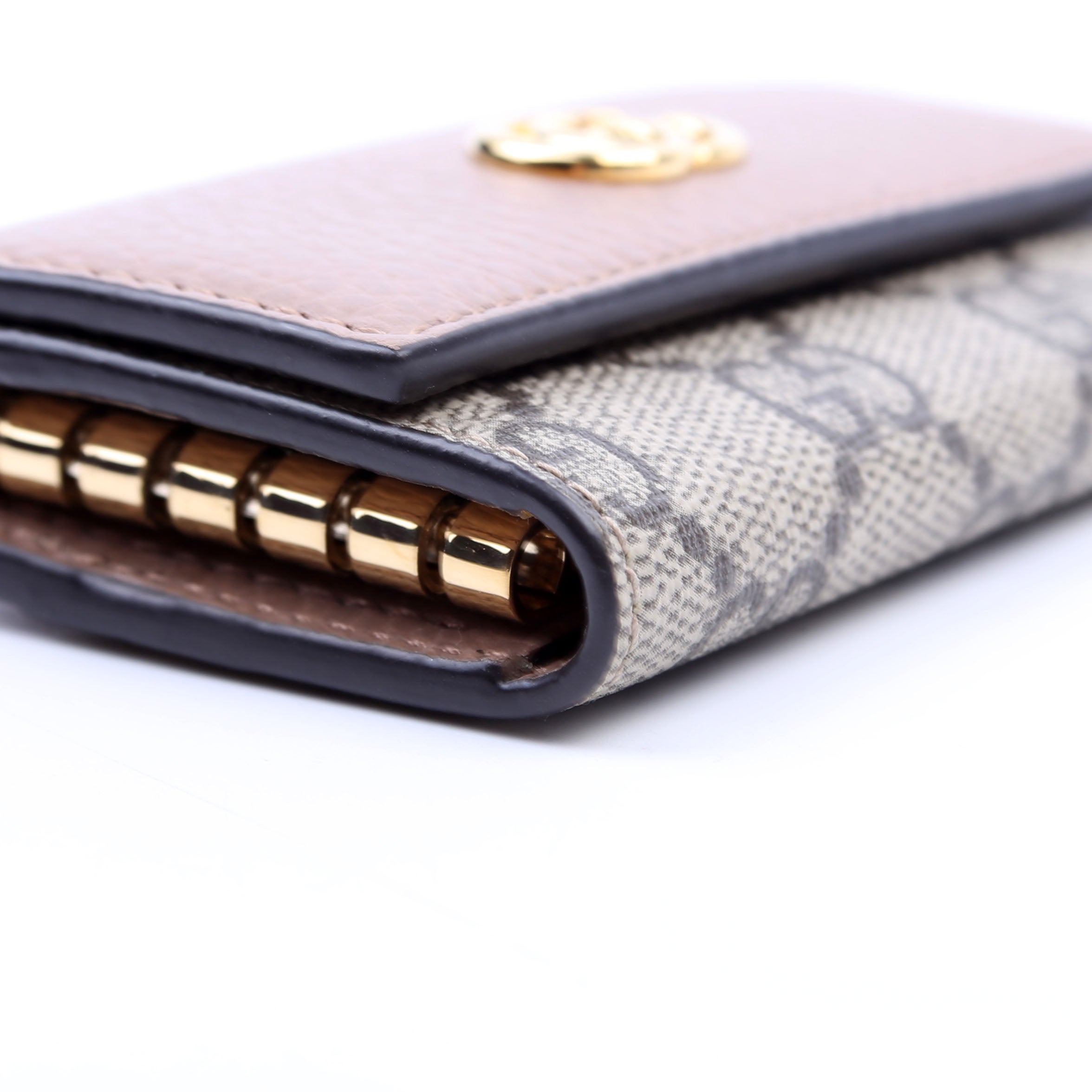 Gucci 456118 Marmont GG Supreme Key Case