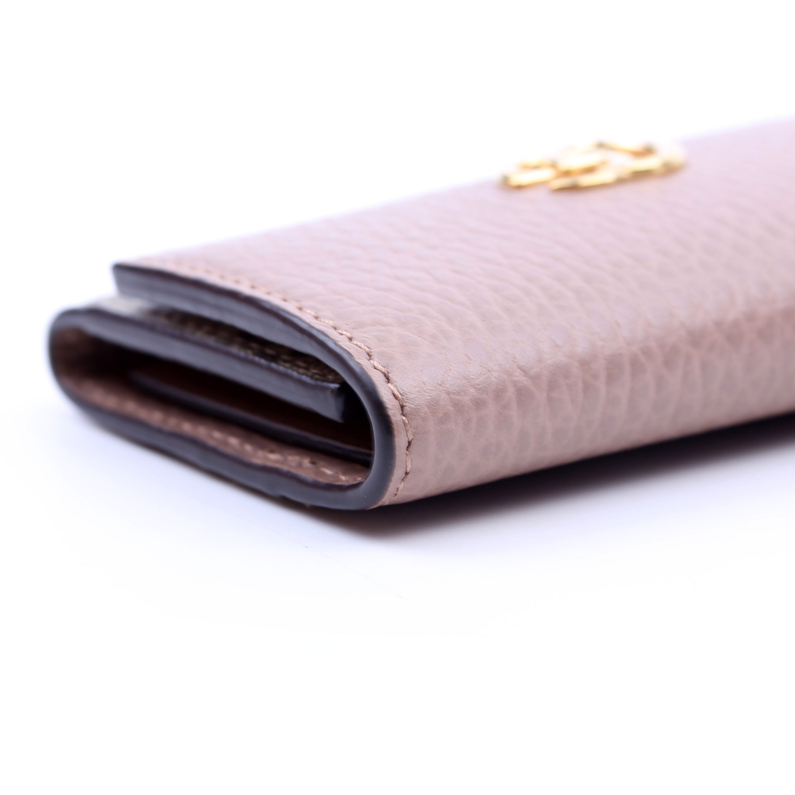 Gucci 456118 Marmont GG Supreme Key Case