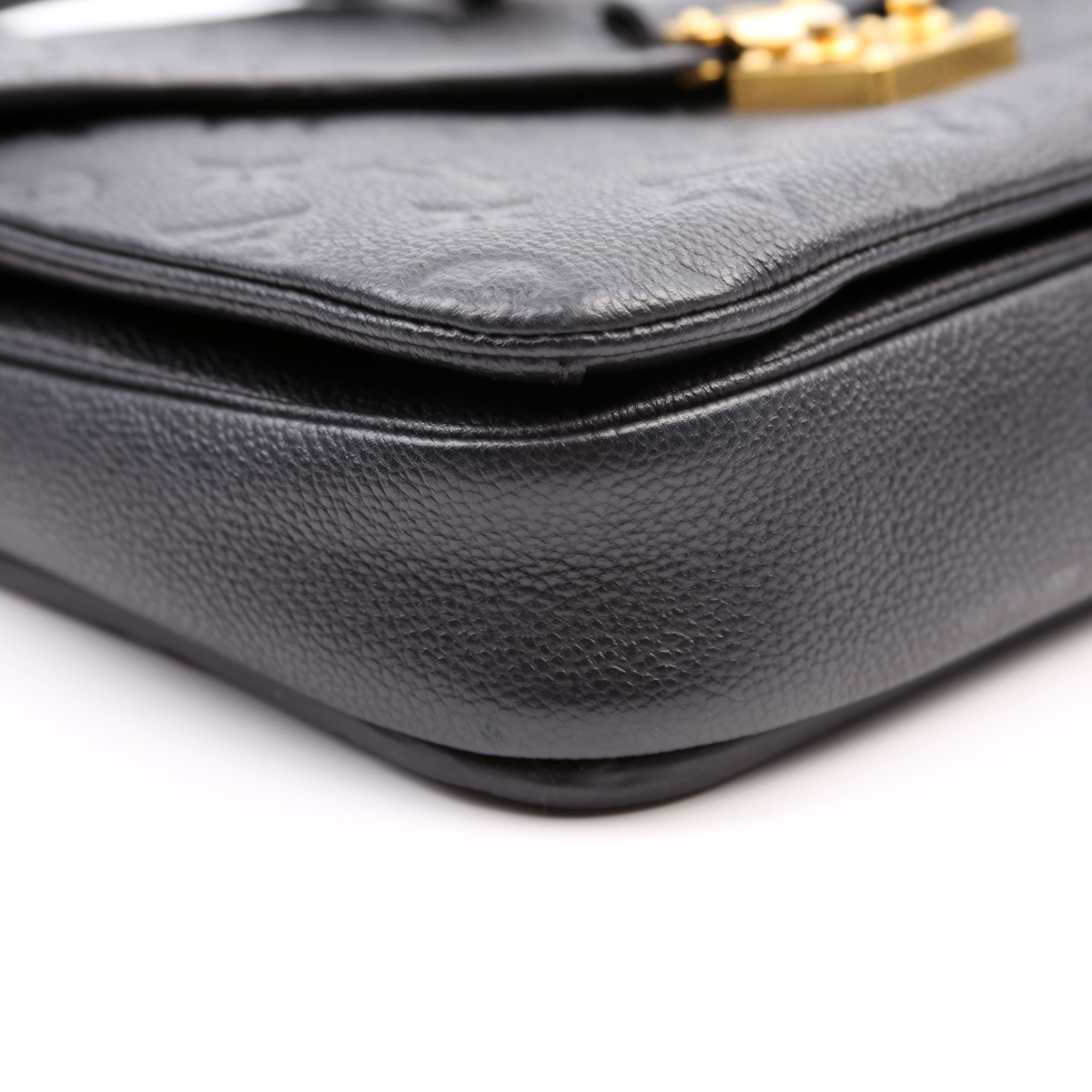 Pochette Metis Empreinte Black