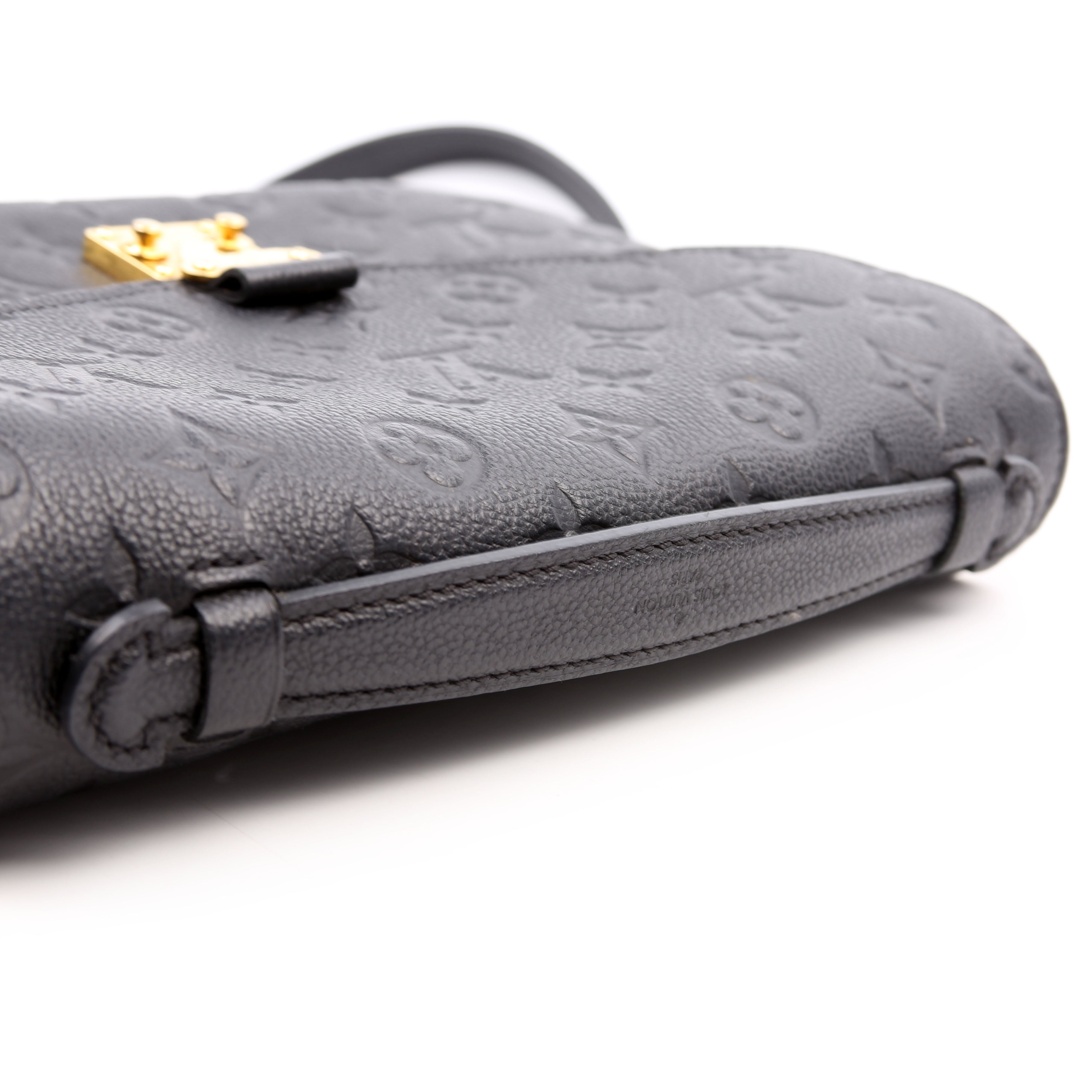 Pochette Metis Empreinte Black