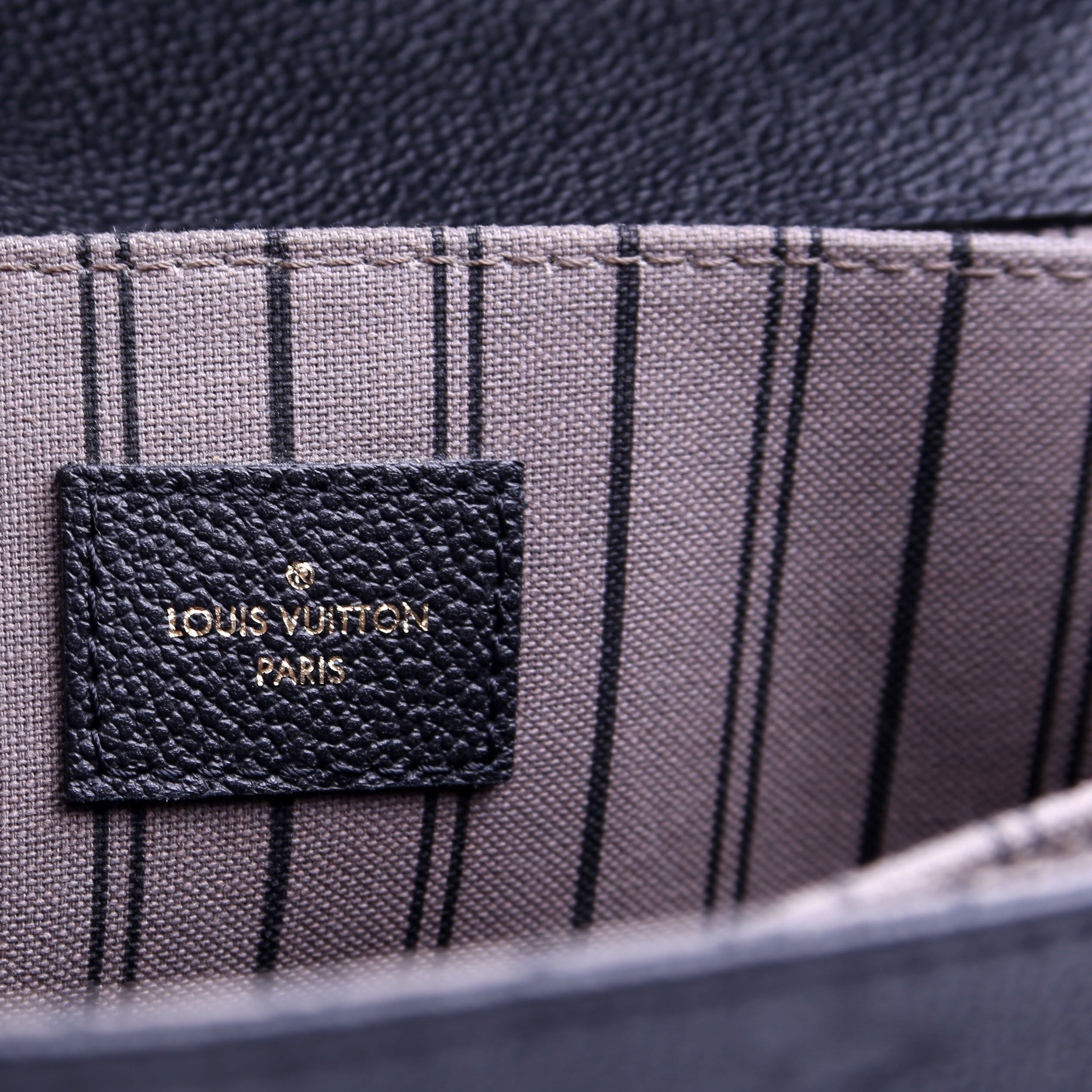 Pochette Metis Empreinte Black