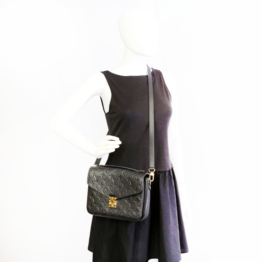 Pochette Metis Empreinte Black