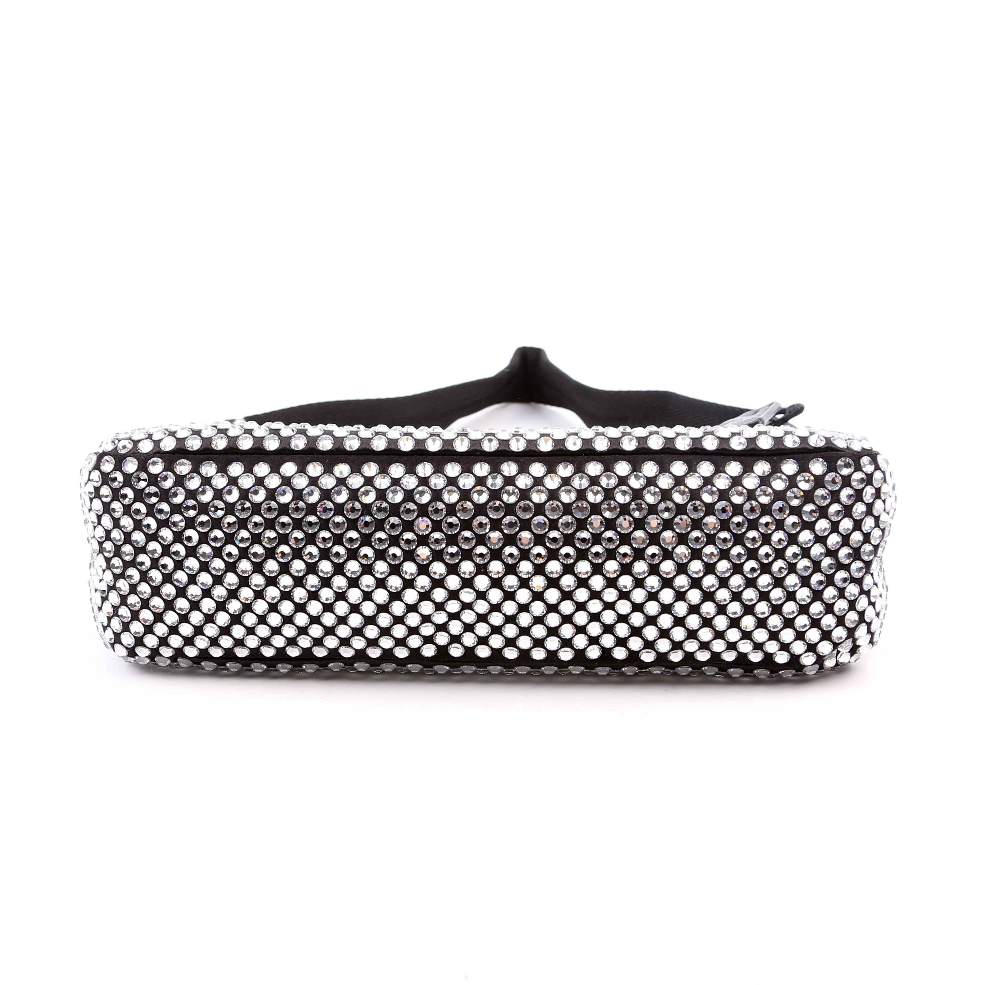 Prada Satin Crystal Re-edition 2000 Mini Bag