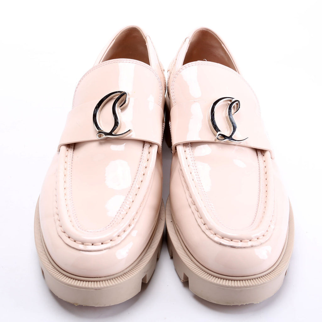 CL Moc Lug Loafers Size 38.5 Taupe
