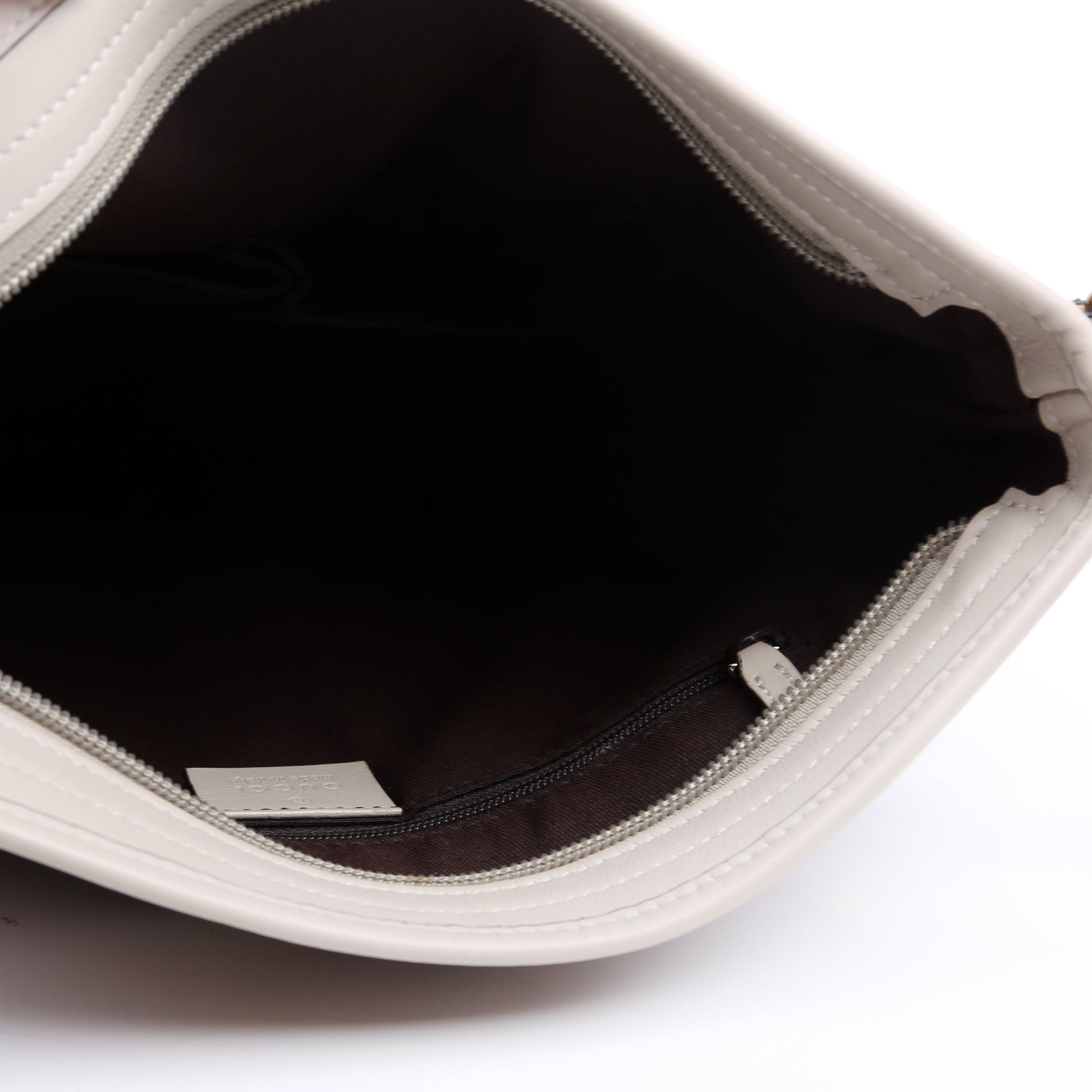 388924 GG Canvas Crossbody White