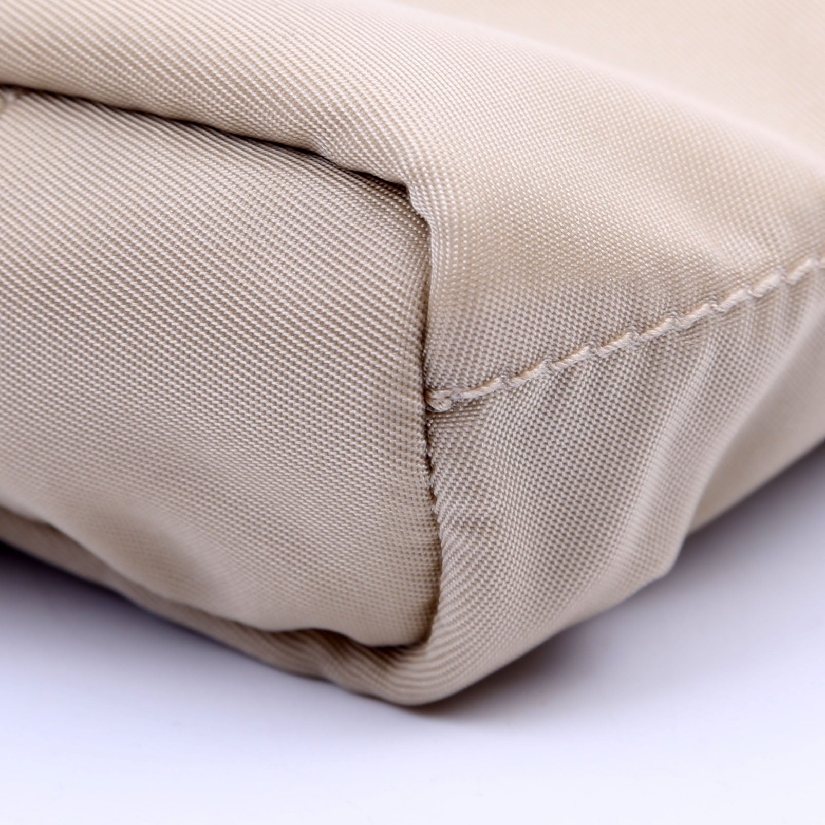 1ND339 Re-Nylon Pouch Beige