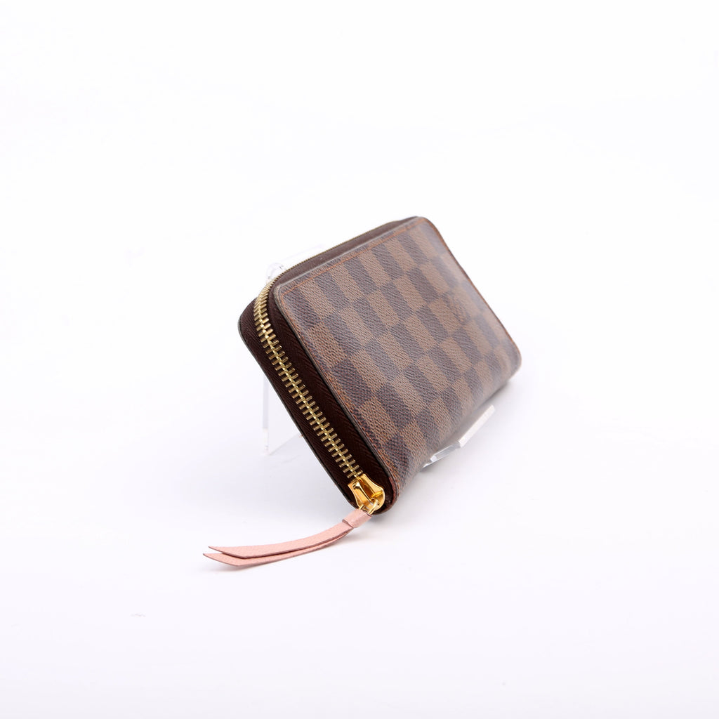Clemence Wallet Damier Ebene Brown