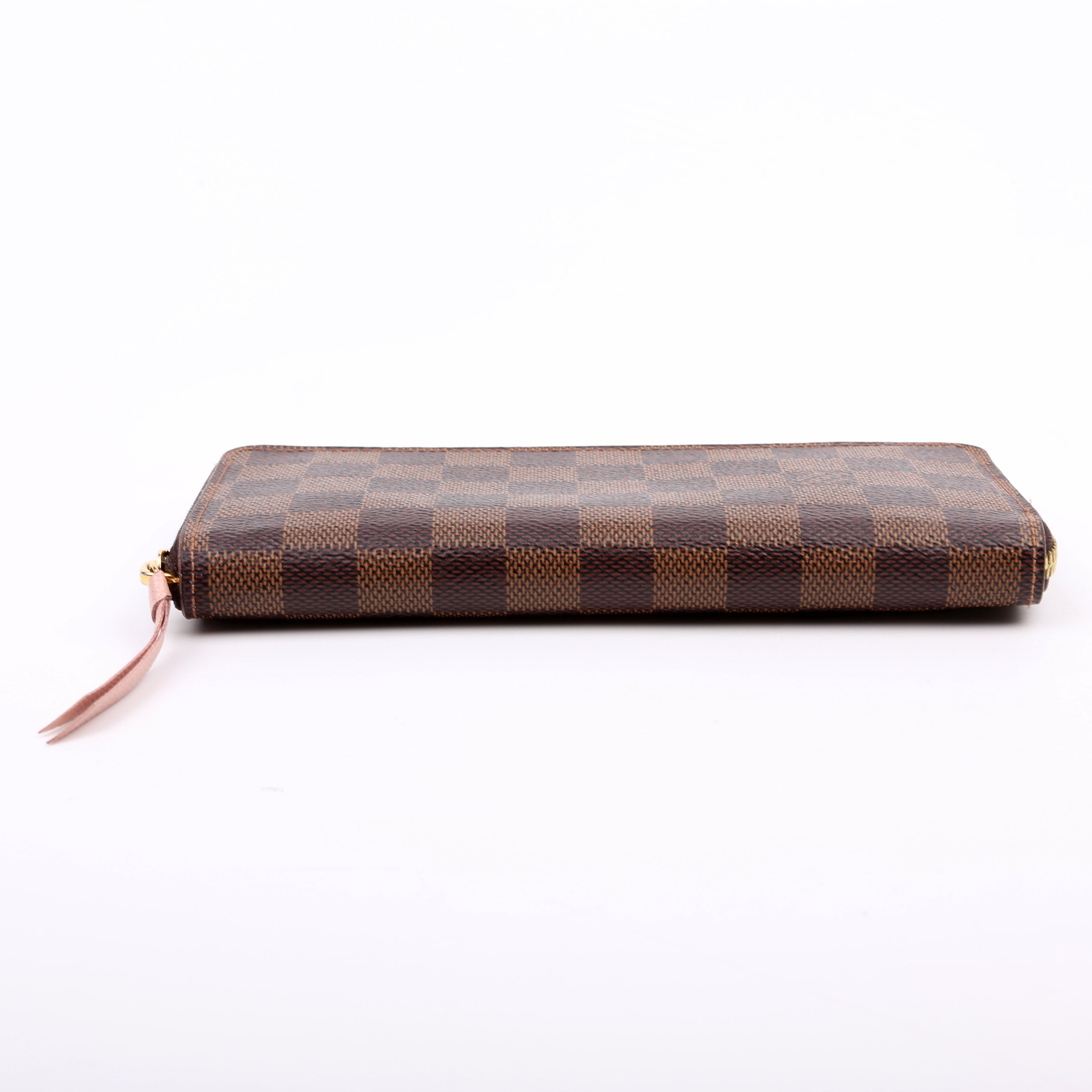 Clemence Wallet Damier Ebene Brown