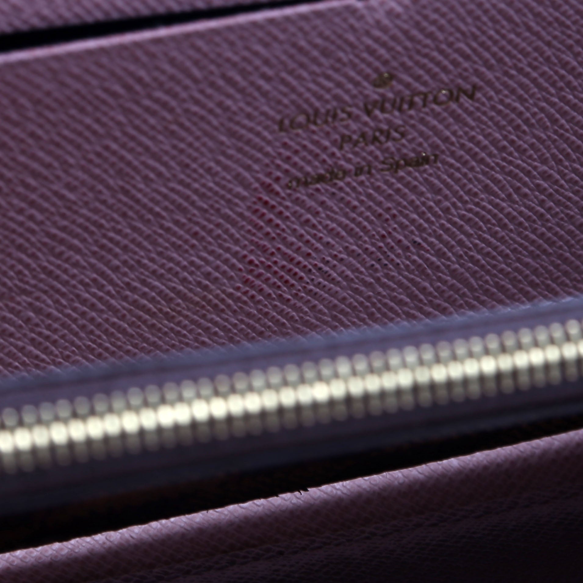 Clemence Wallet Damier Ebene Brown