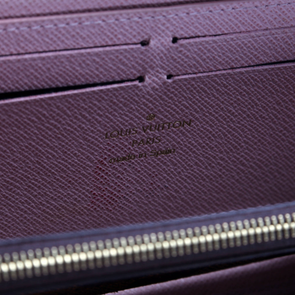 Clemence Wallet Damier Ebene Brown