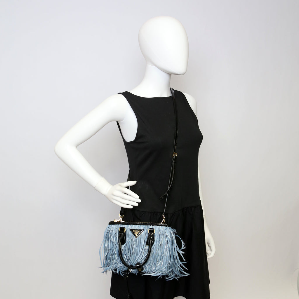 1BA906 Feather Galleria Mini Blue