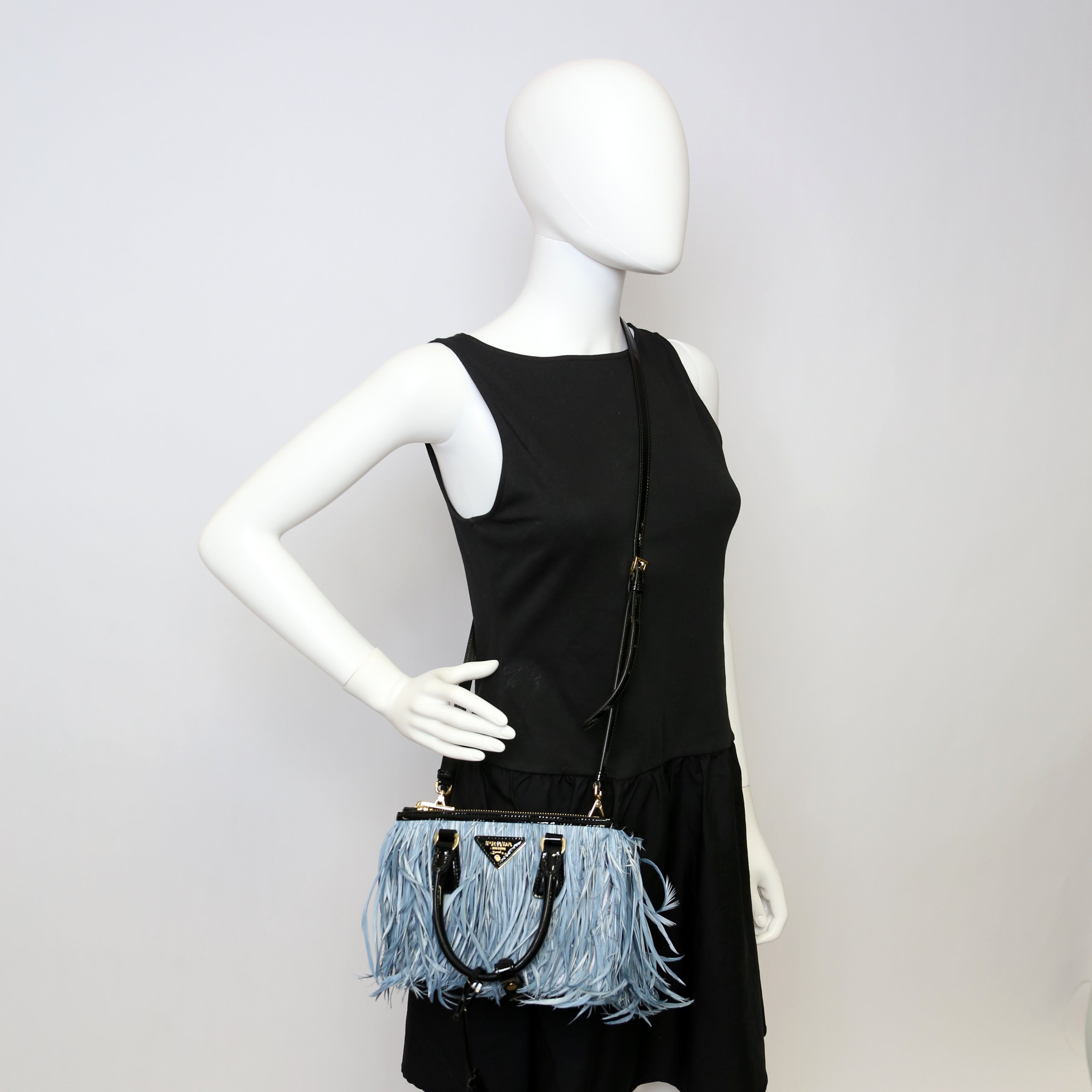 1BA906 Feather Galleria Mini Blue