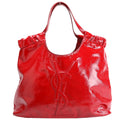 Belle De Jour Cabas Tote Patent Red