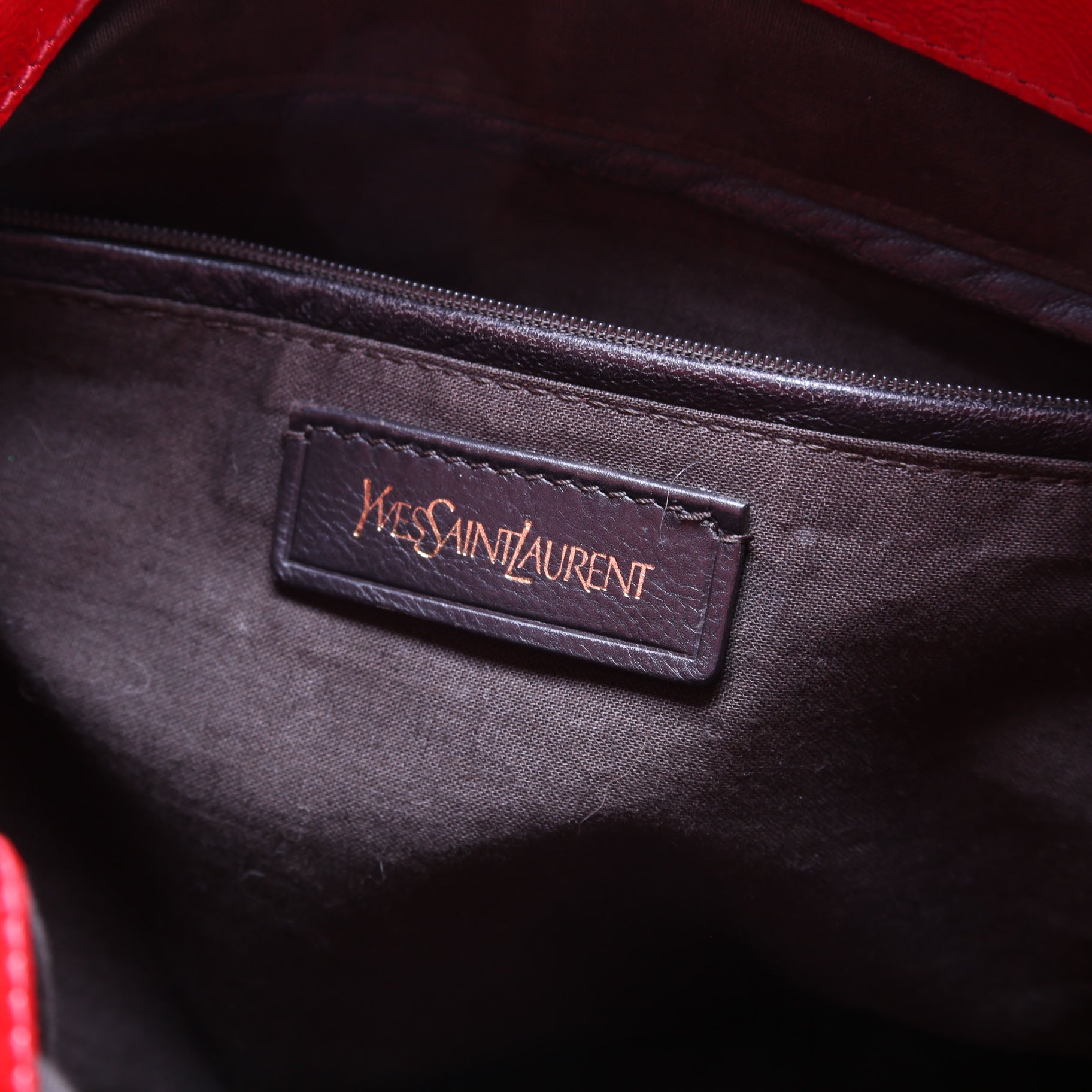 Belle De Jour Cabas Tote Patent Red