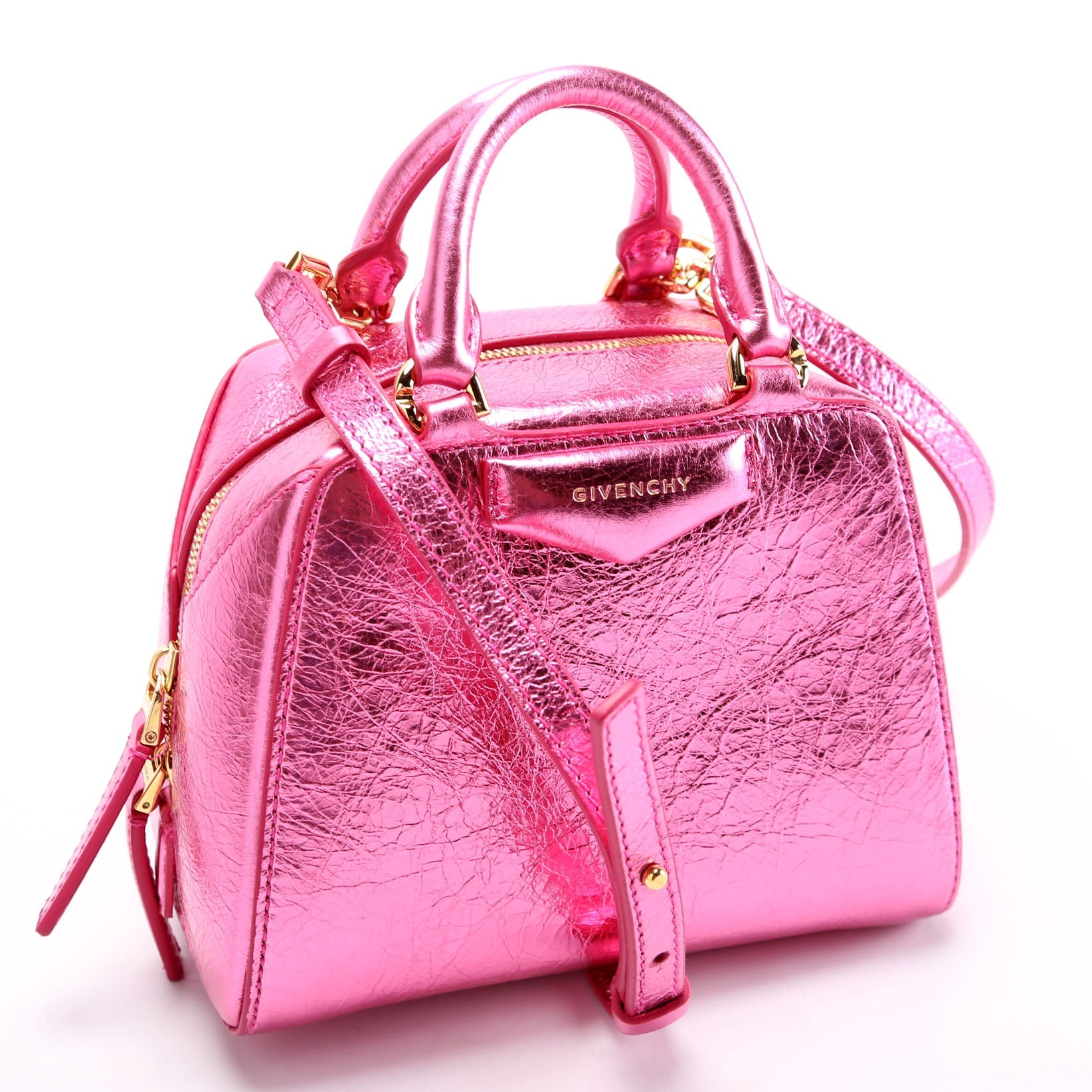 Antigona Micro Cup Top Handle Bag Pink