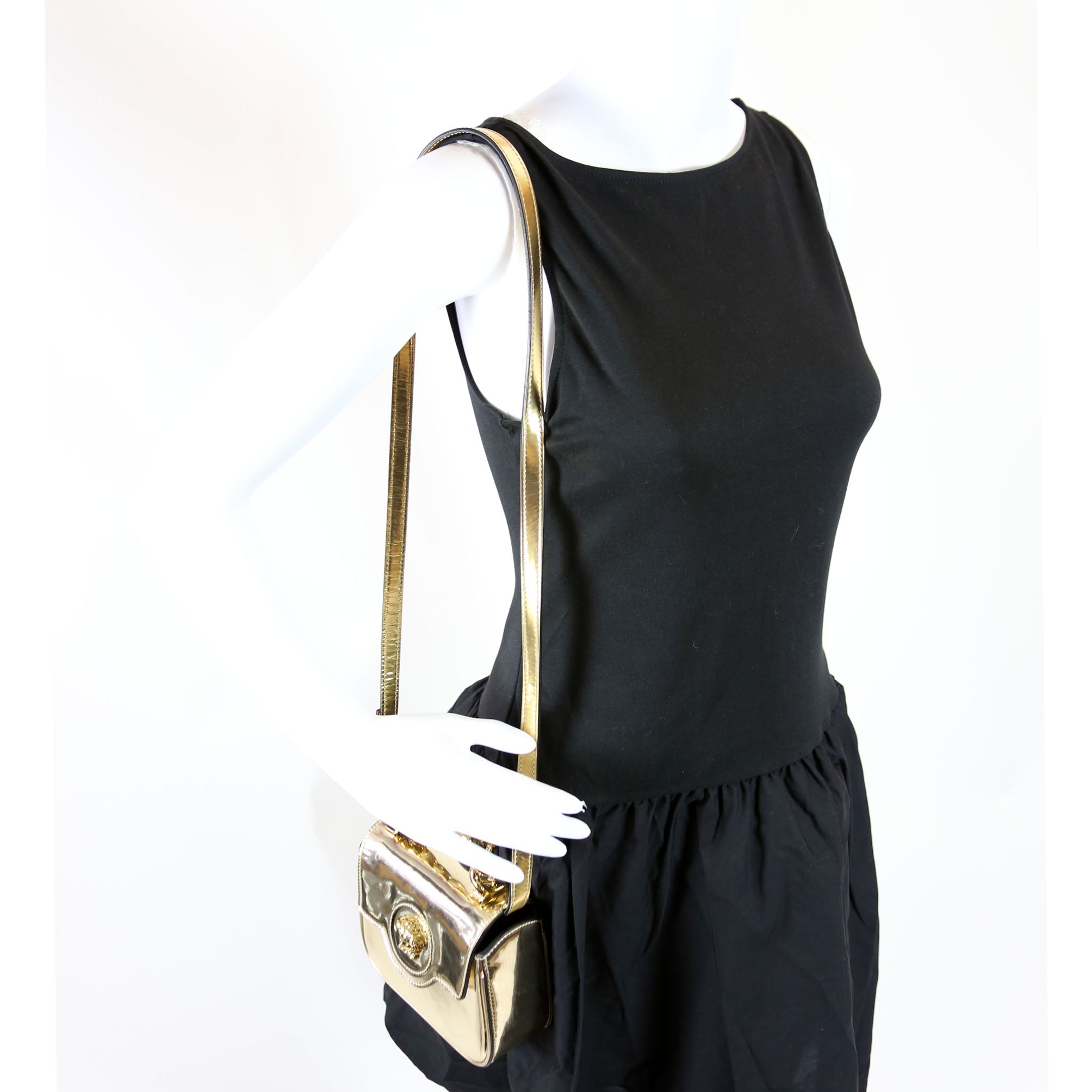 La Medusa Mini Metallic Gold