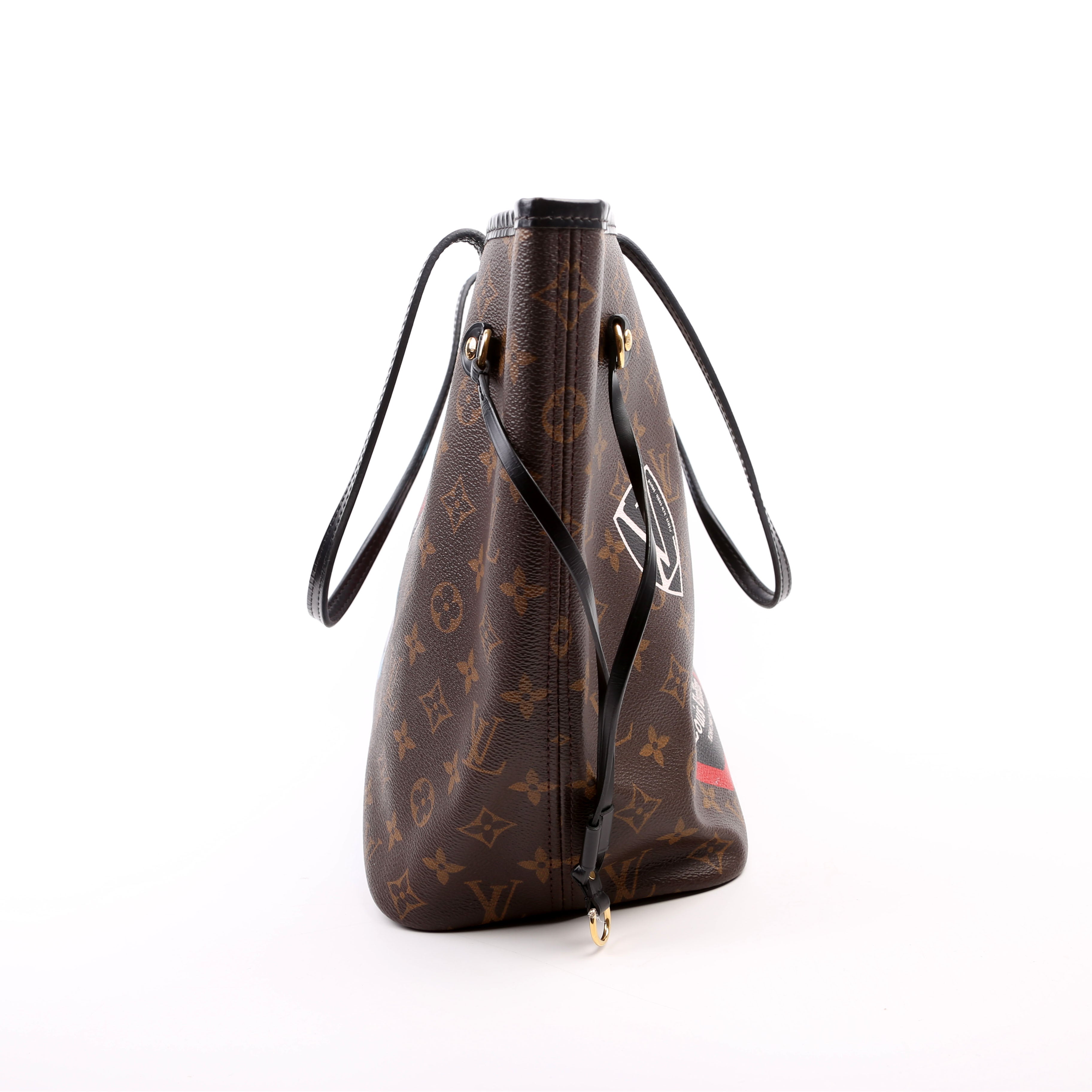 Neverfull with Wallet MM My LV World Tour Monogram