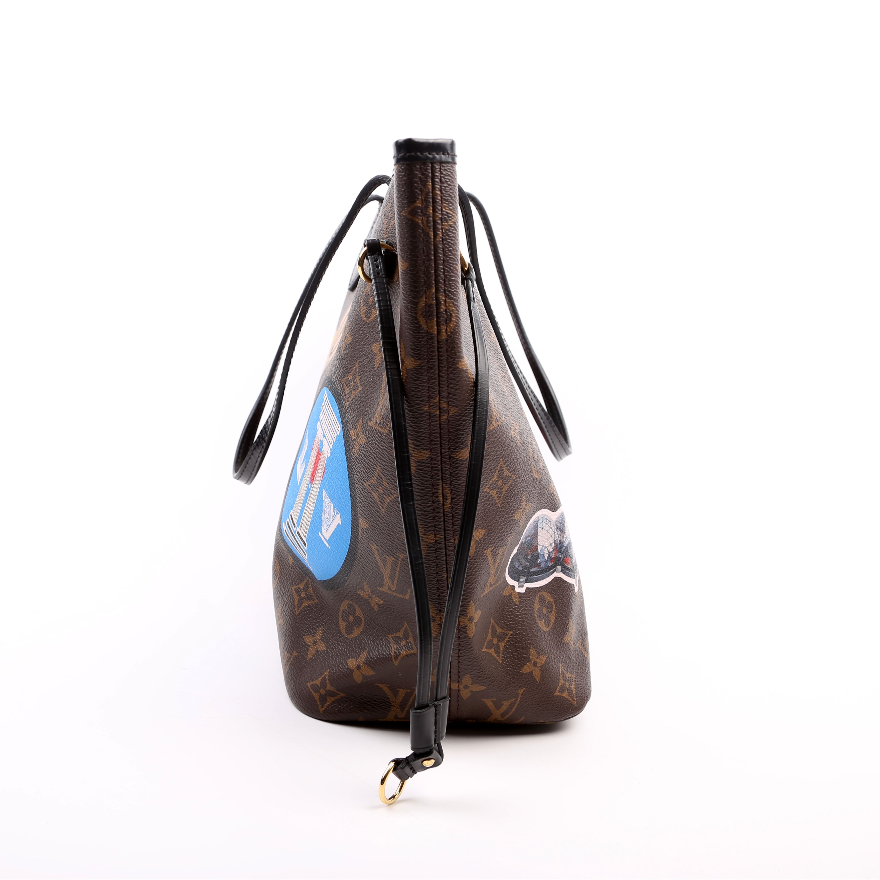 Neverfull with Wallet MM My LV World Tour Monogram